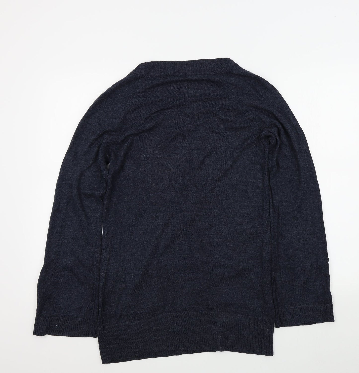 Womens UK Size 8 F&F Blue Pullover Jumper