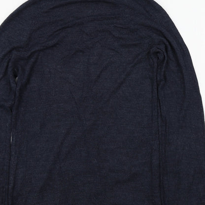 Womens UK Size 8 F&F Blue Pullover Jumper
