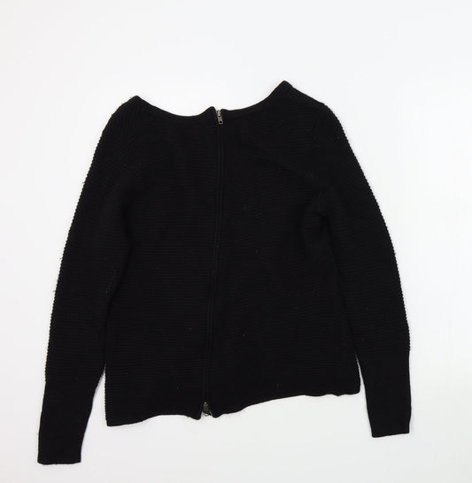 carla f. Womens Black   Pullover Jumper Size S