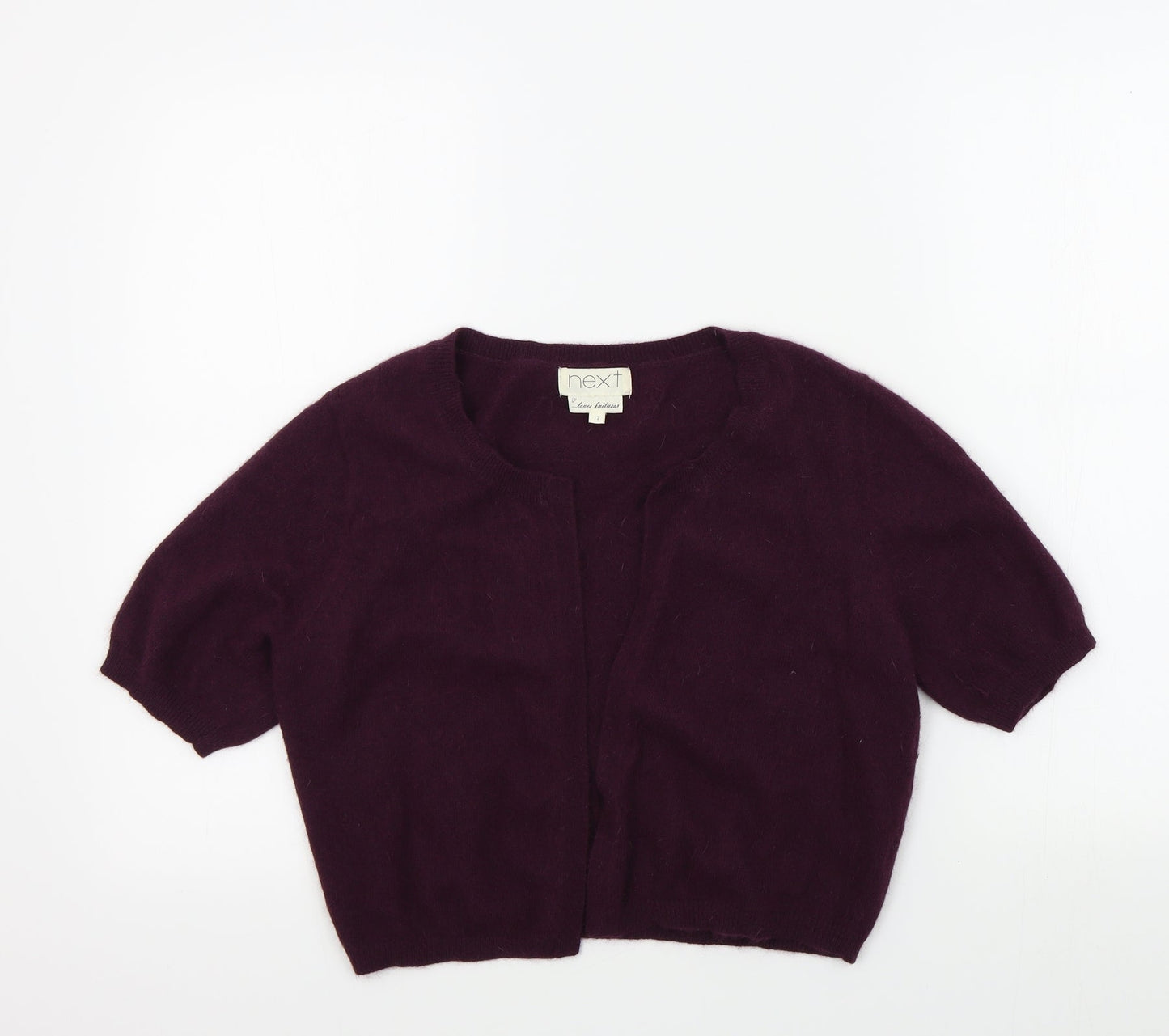 Womens UK Size 10 NEXT Purple Cardigan Jumper