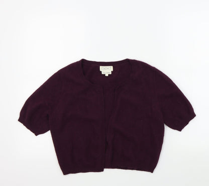 Womens UK Size 10 NEXT Purple Cardigan Jumper