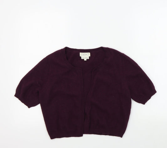 Womens UK Size 10 NEXT Purple Cardigan Jumper