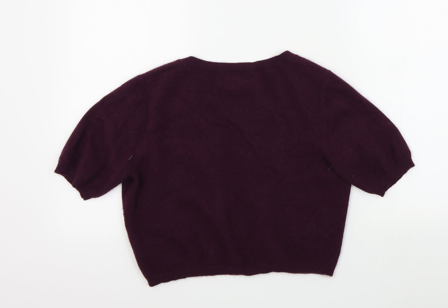Womens UK Size 10 NEXT Purple Cardigan Jumper