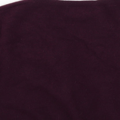 Womens UK Size 10 NEXT Purple Cardigan Jumper