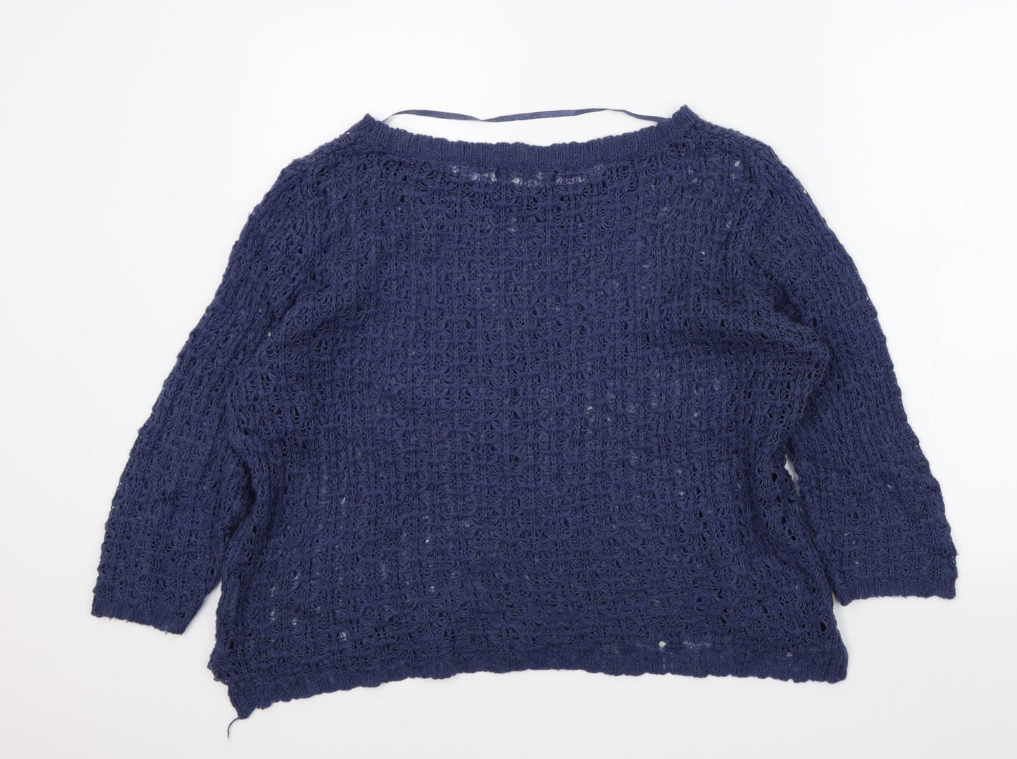 Primark Womens Blue   Pullover Jumper Size 16