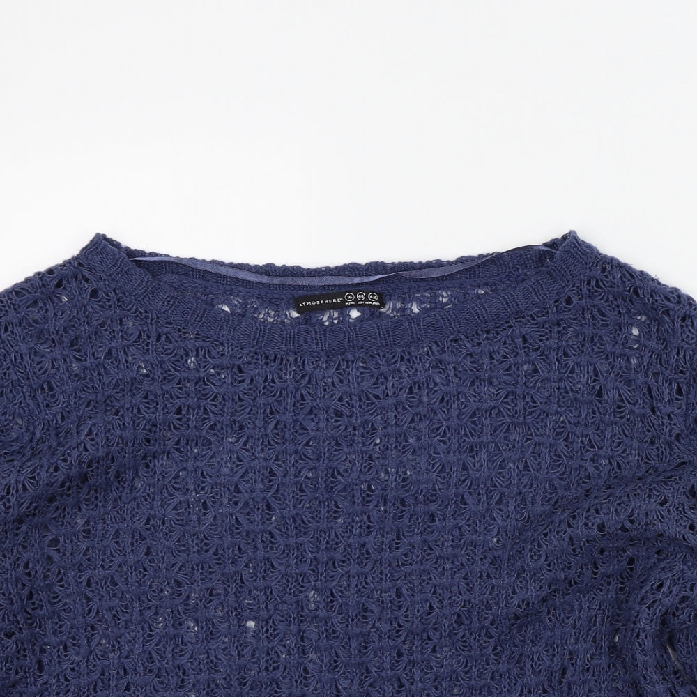 Primark Womens Blue   Pullover Jumper Size 16