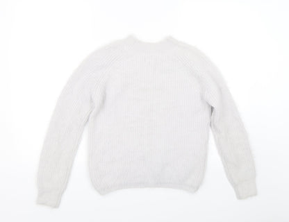 Primark Womens Grey  Knit Pullover Jumper Size 8