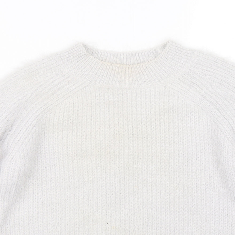 Primark Womens Grey  Knit Pullover Jumper Size 8