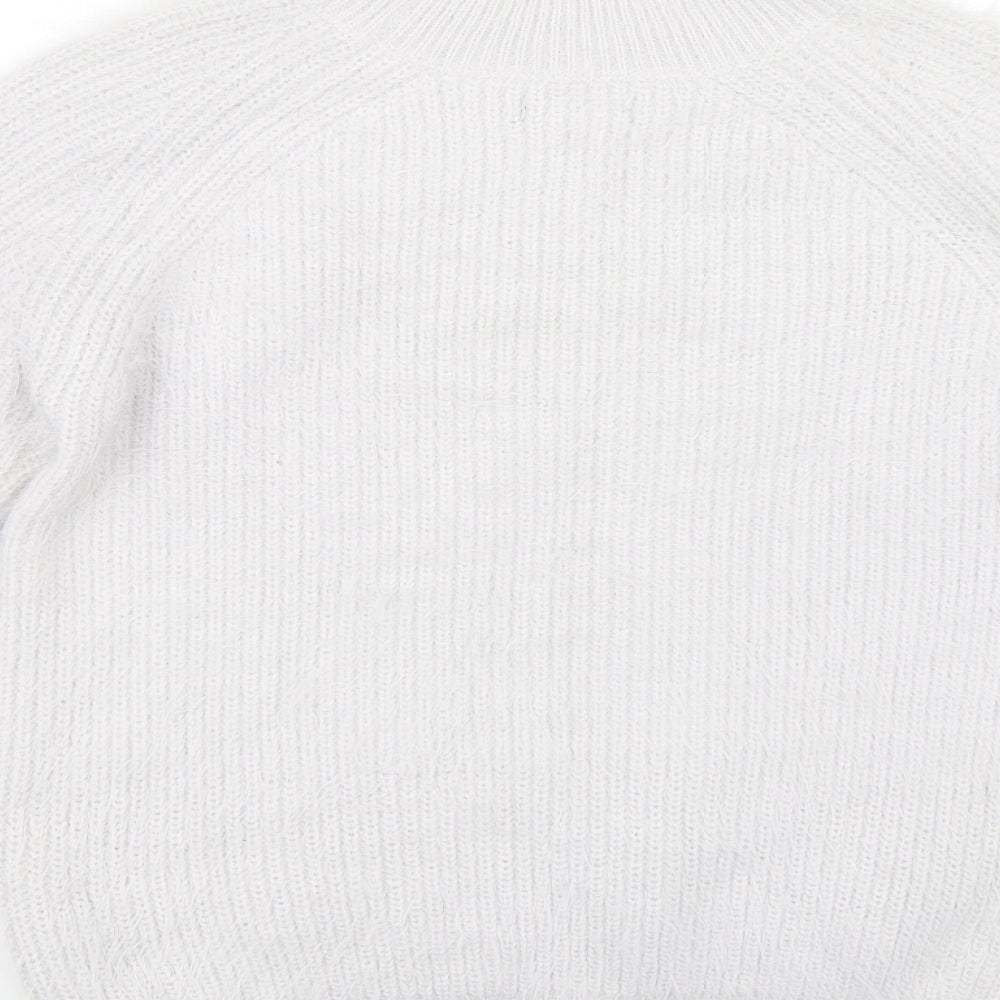 Primark Womens Grey  Knit Pullover Jumper Size 8