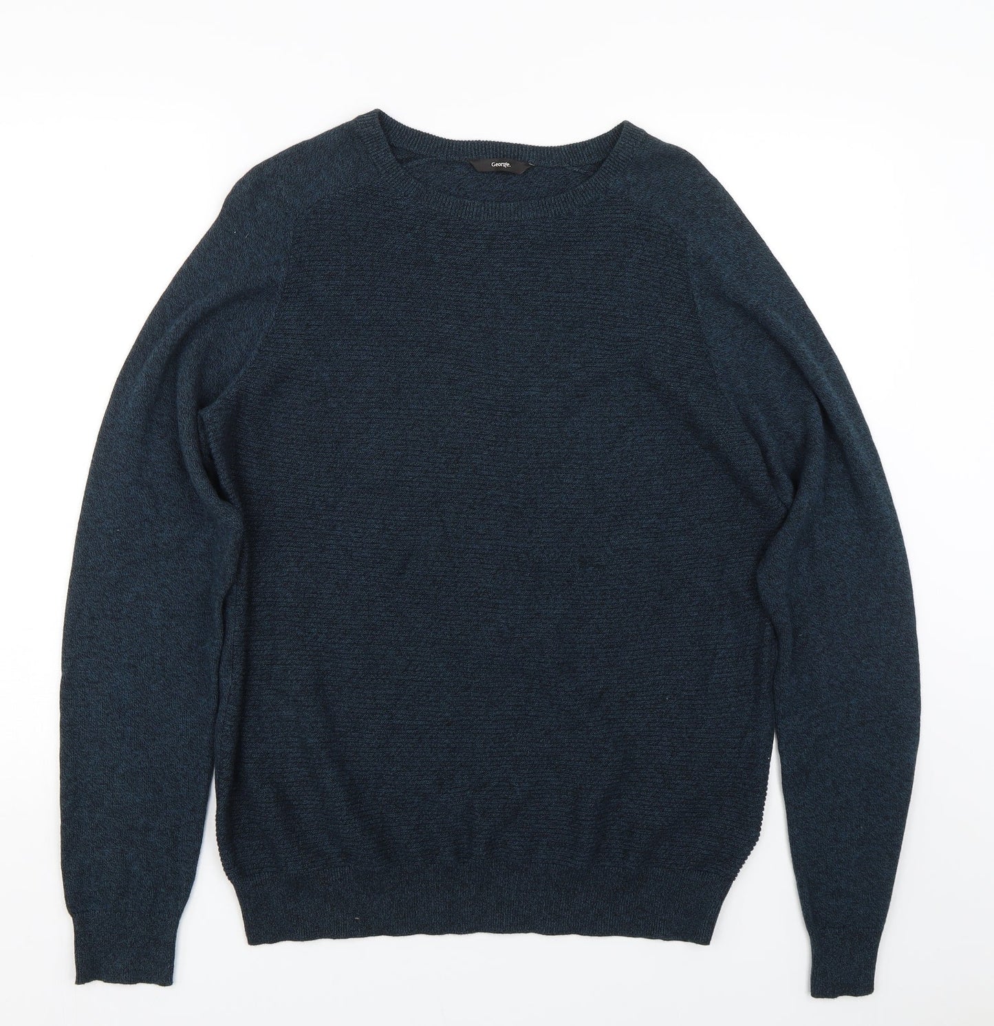 George Mens Blue   Pullover Jumper Size M