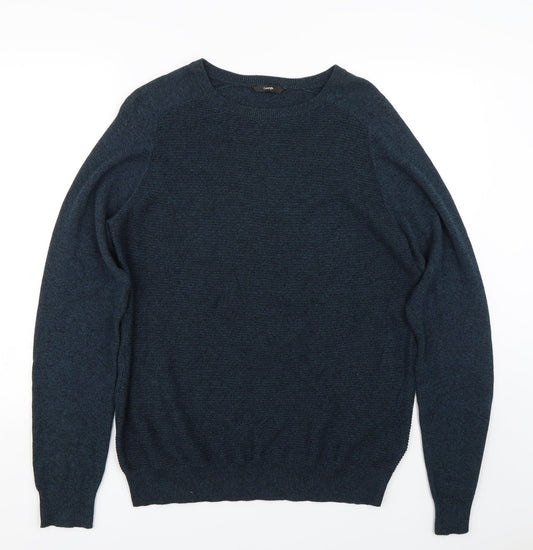 George Mens Blue   Pullover Jumper Size M