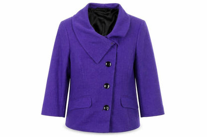 Womens UK Size 12 Precis Purple Jacket
