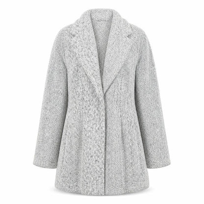 Chic me Womens Grey   Overcoat Coat Size M