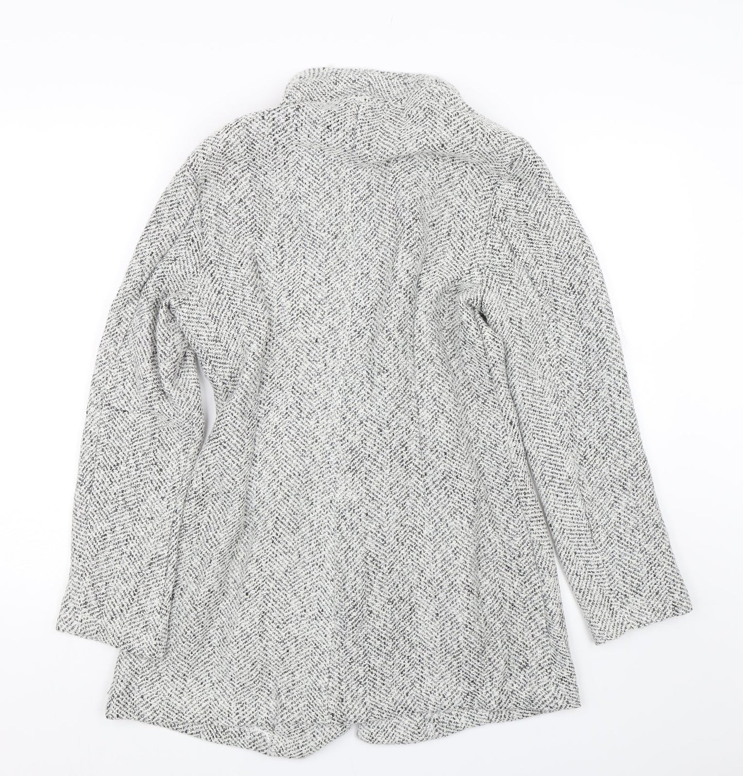 Chic me Womens Grey   Overcoat Coat Size M