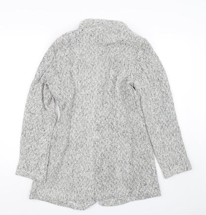 Chic me Womens Grey   Overcoat Coat Size M