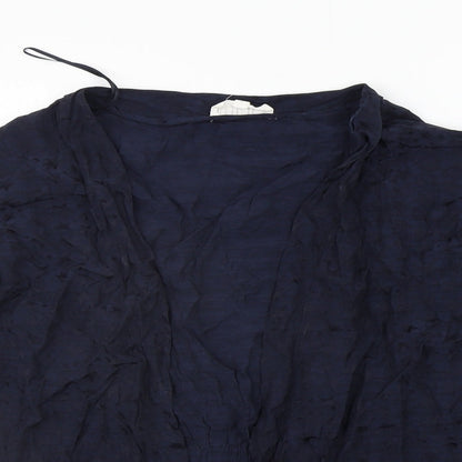 Womens UK Size 12 Debenhams Blue Cardigan Jumper