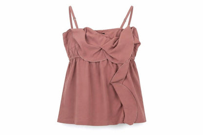 Womens UK Size S VERO MODA Brown Basic Tank