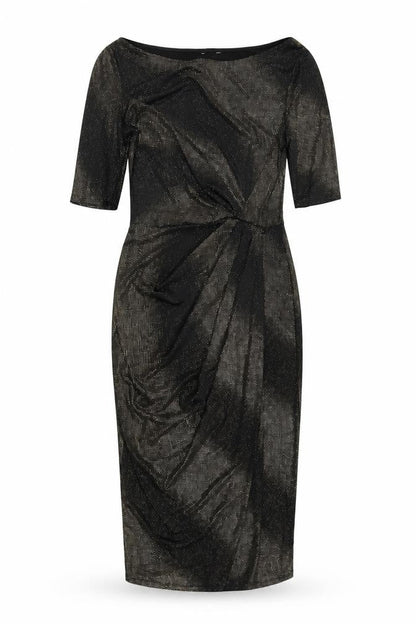 M&Co Womens Gold   A-Line  Size 12