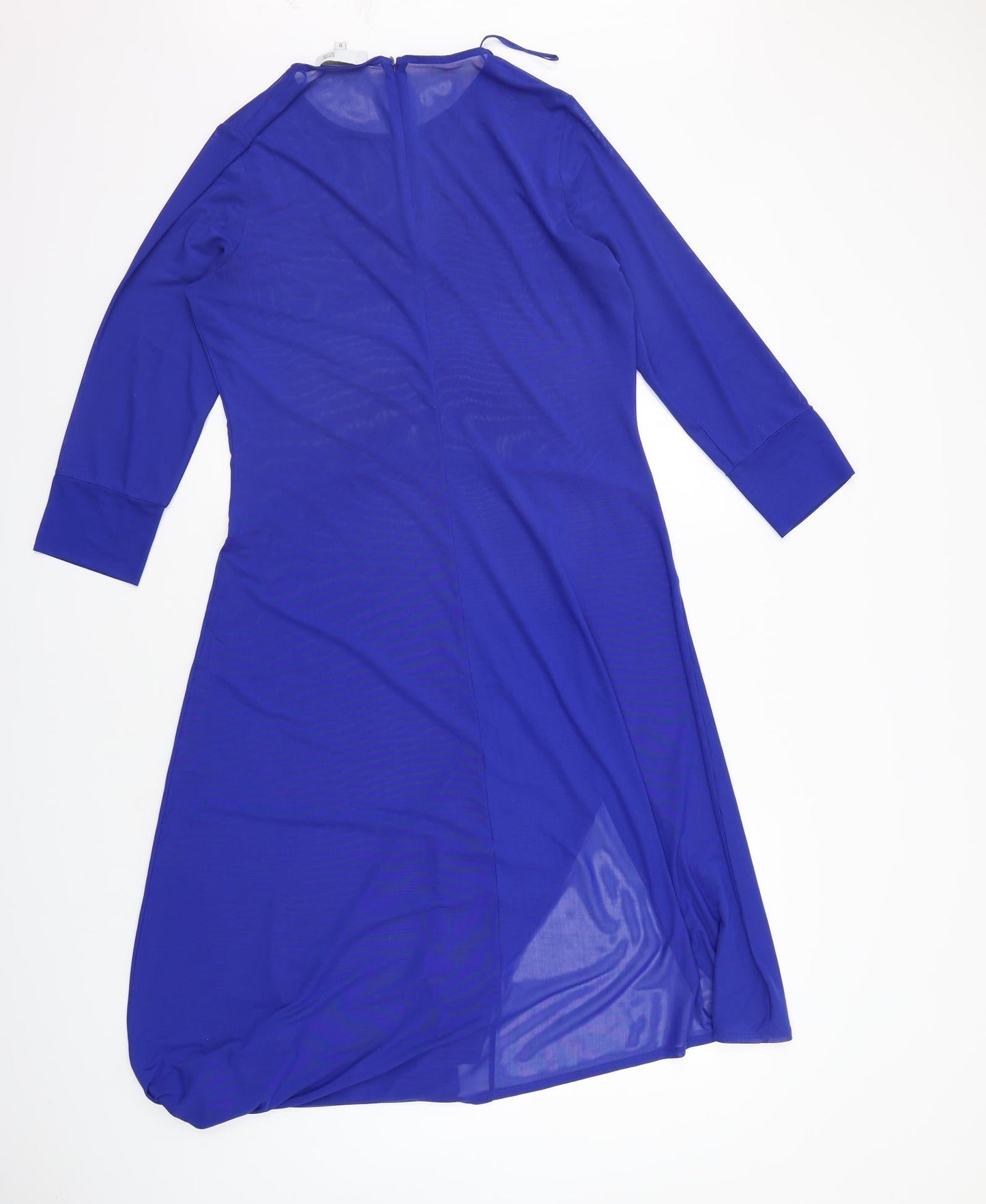 Debenhams Womens Blue   A-Line  Size 12  - washable mark