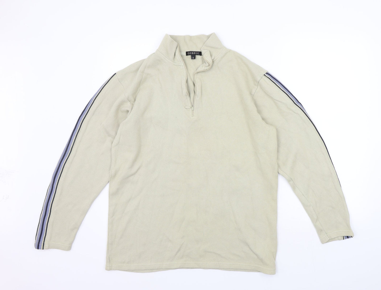 George Mens Beige   Pullover Jumper Size S