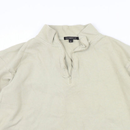 George Mens Beige   Pullover Jumper Size S