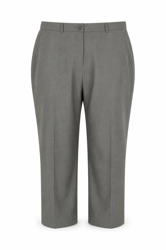 Womens UK Size 16 Impressions Regular Fit  Grey Trousers