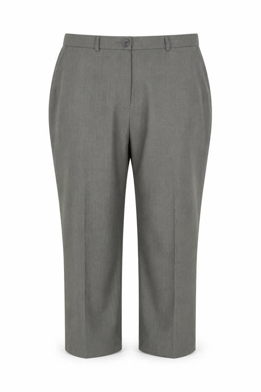Womens UK Size 16 Impressions Regular Fit  Grey Trousers