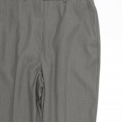Womens UK Size 16 Impressions Regular Fit  Grey Trousers