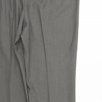 Womens UK Size 16 Impressions Regular Fit  Grey Trousers