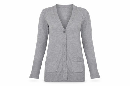 Womens UK Size 12 NEXT Grey Cardigan Jumper