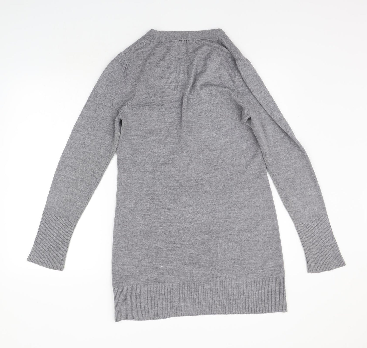 Womens UK Size 12 NEXT Grey Cardigan Jumper