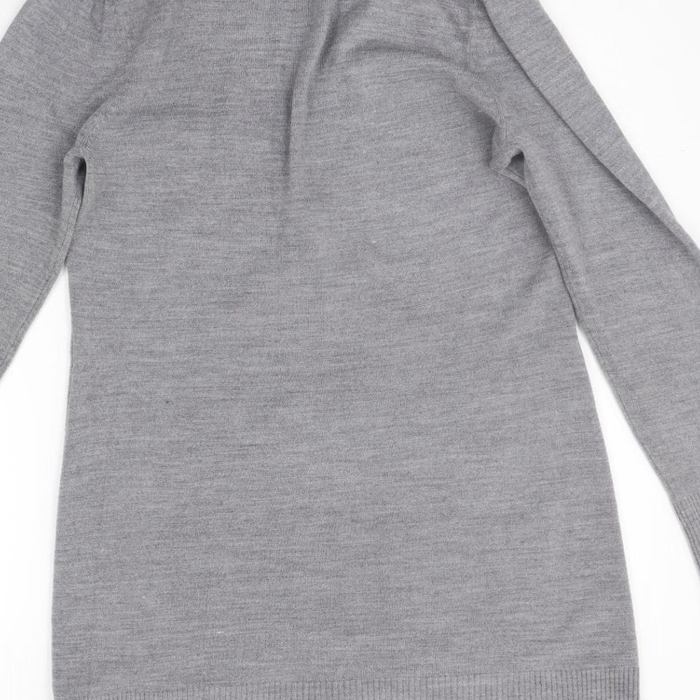 Womens UK Size 12 NEXT Grey Cardigan Jumper