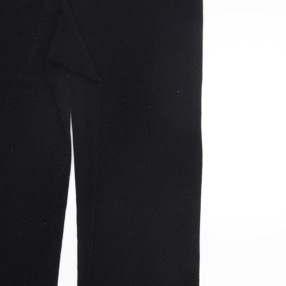 OPUS Womens Black   Jegging Trousers Size L L28 in - Elastic Waist Band