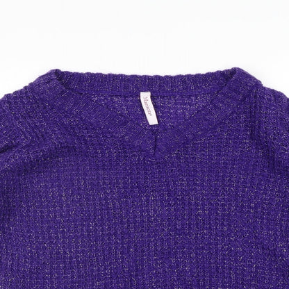 Marrisota Womens Purple   Pullover Jumper Size 12