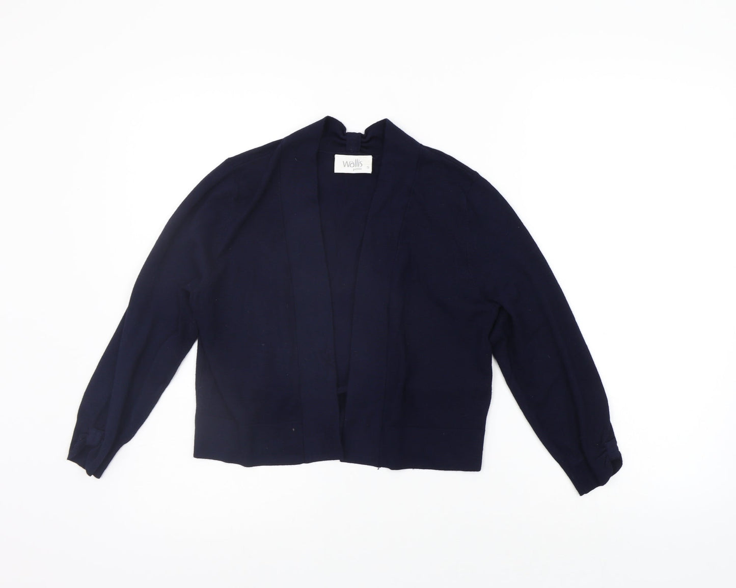 Womens UK Size S Wallis Blue Cardigan Jumper