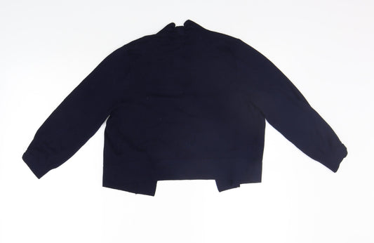 Womens UK Size S Wallis Blue Cardigan Jumper