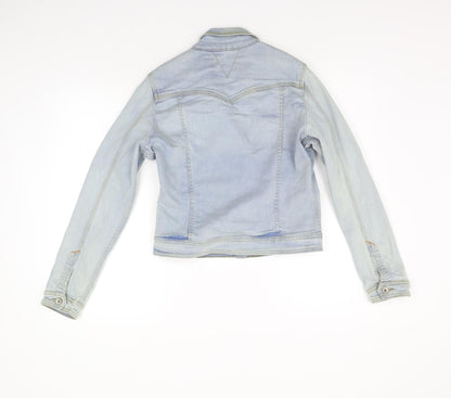 Womens UK Size 12 Papaya Blue Jacket