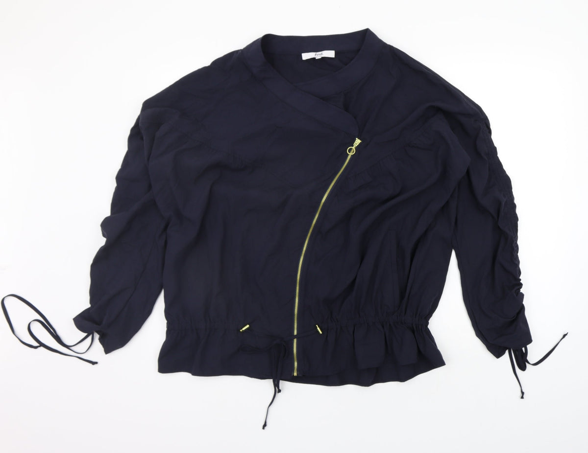 find. Womens Blue   Jacket Coat Size L