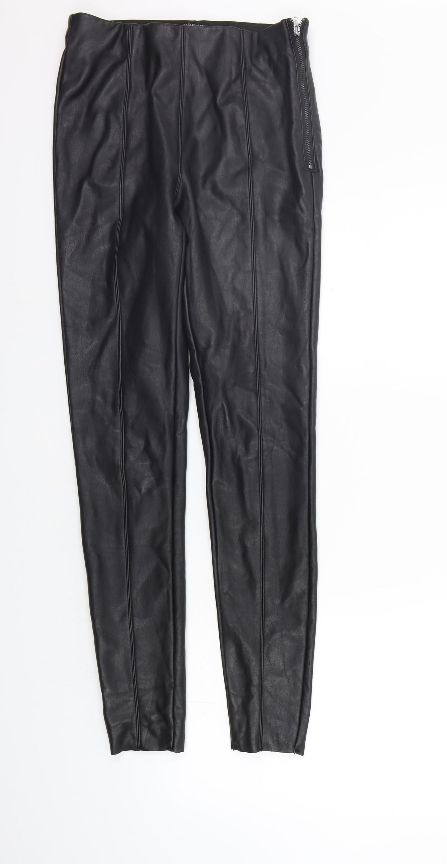 New Look Womens Black   Jegging Trousers Size 8 L27 in
