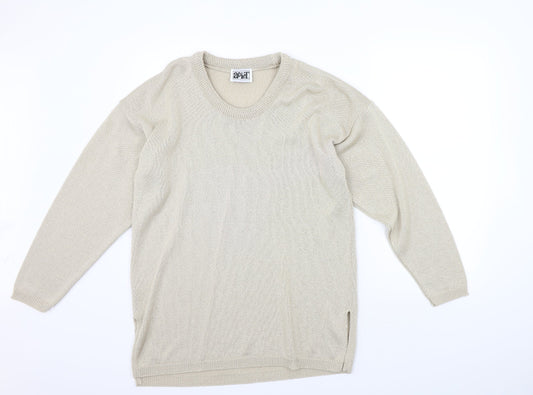 Apricot Womens Beige   Pullover Jumper Size L