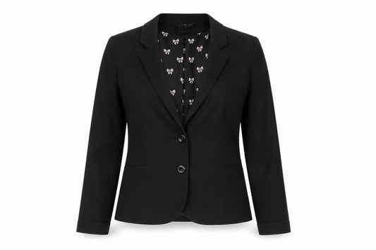 Womens UK Size 10 Divided Regular Black Suit Jacket
