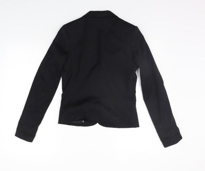 Divided Womens Black   Jacket Suit Jacket Size 10