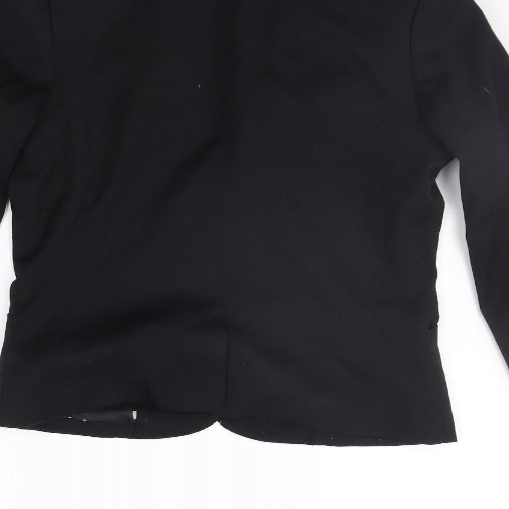 Divided Womens Black   Jacket Suit Jacket Size 10