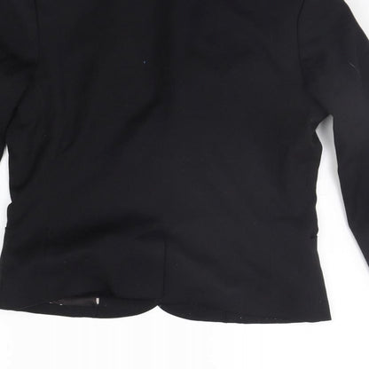 Divided Womens Black   Jacket Suit Jacket Size 10