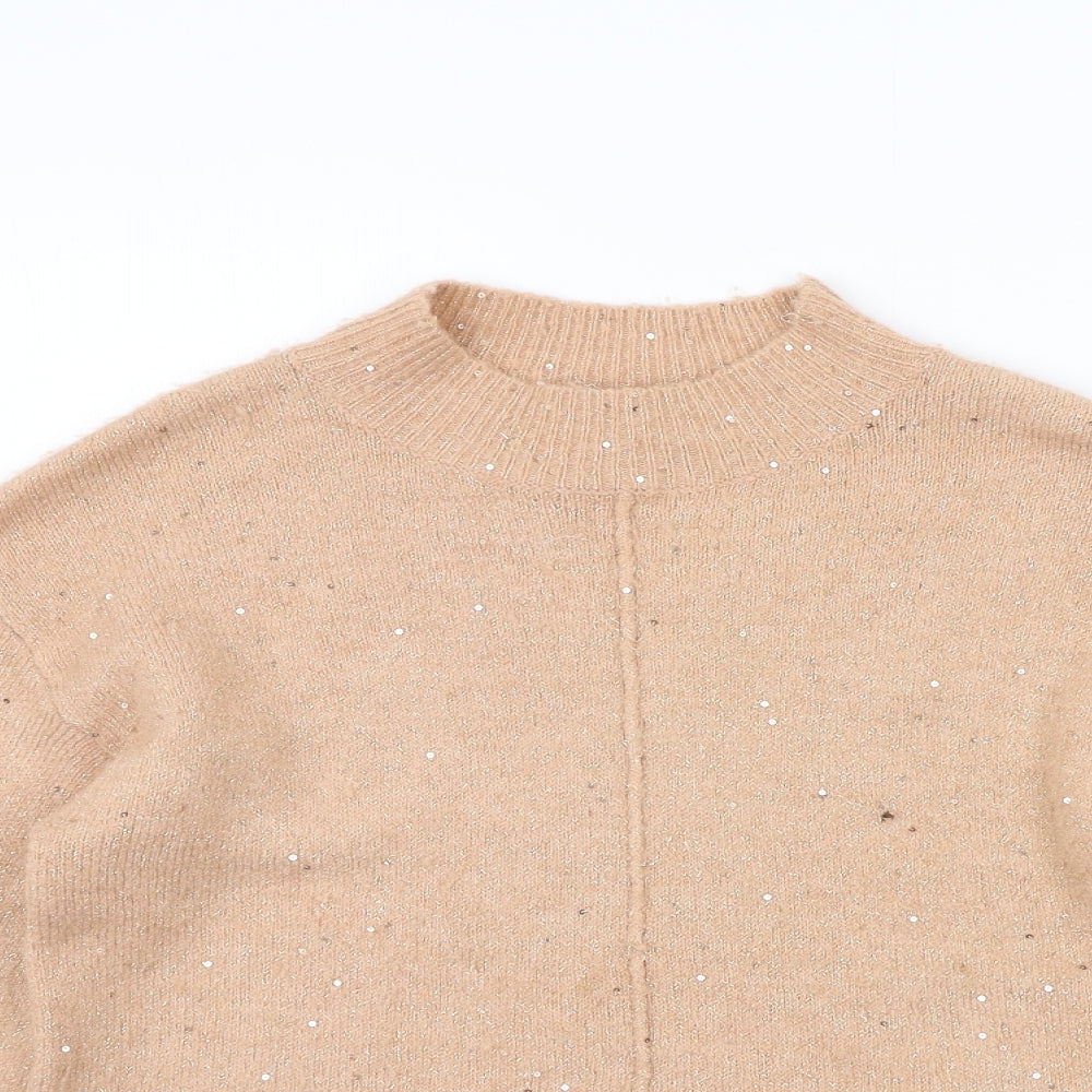 George Womens Beige   Pullover Jumper Size S