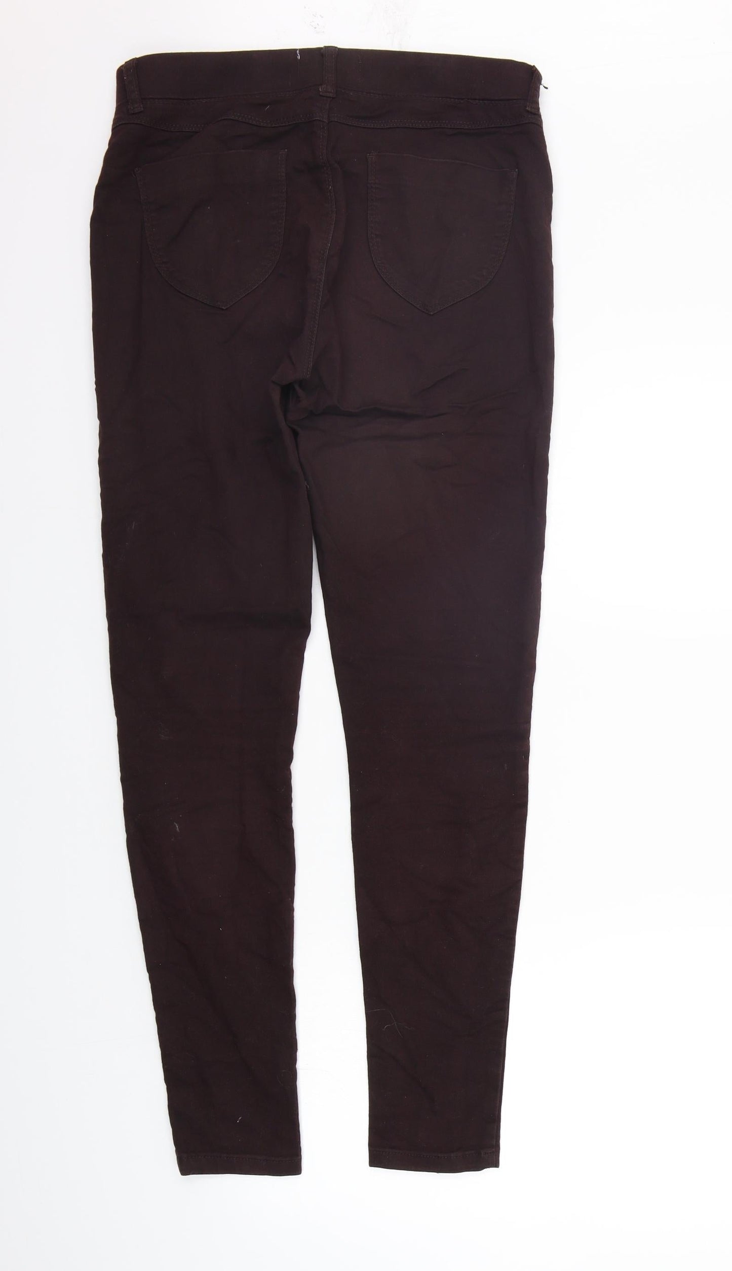 Womens UK Size 12 Dorothy Perkins Regular Fit  Purple Trousers