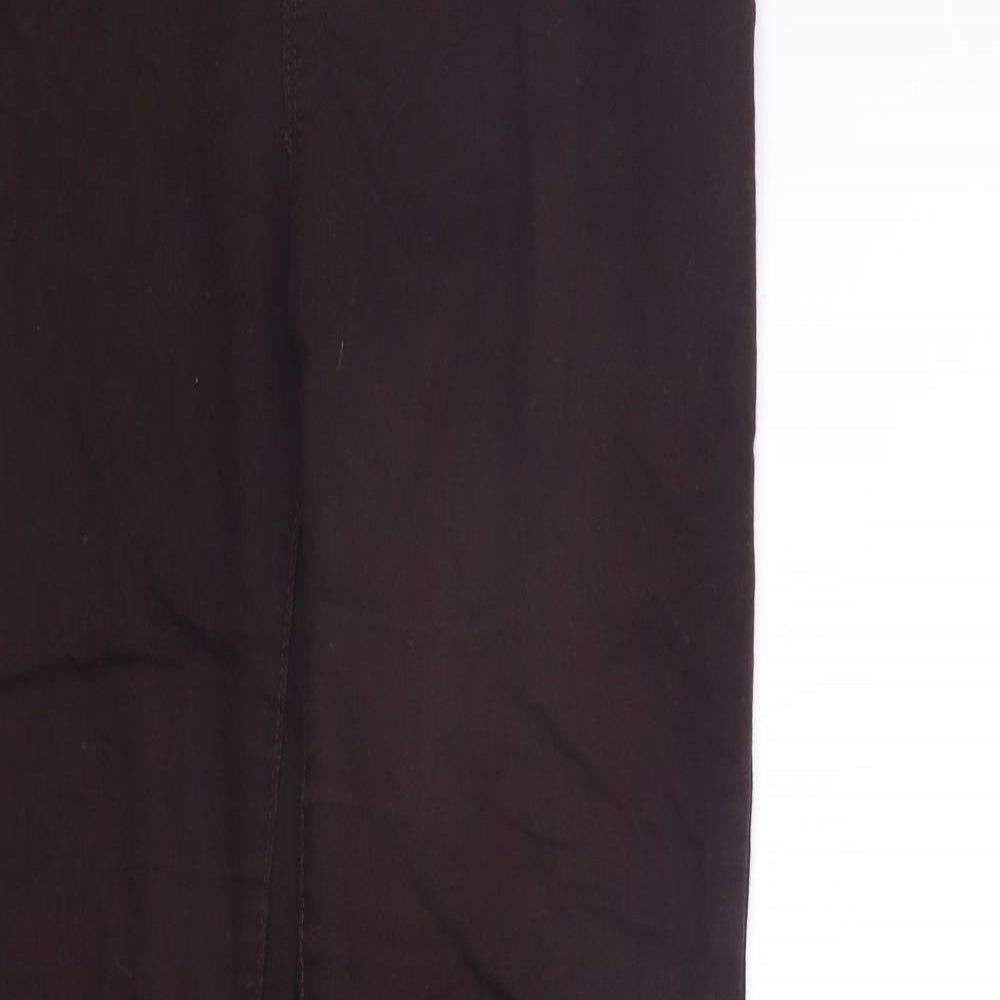Womens UK Size 12 Dorothy Perkins Regular Fit  Purple Trousers