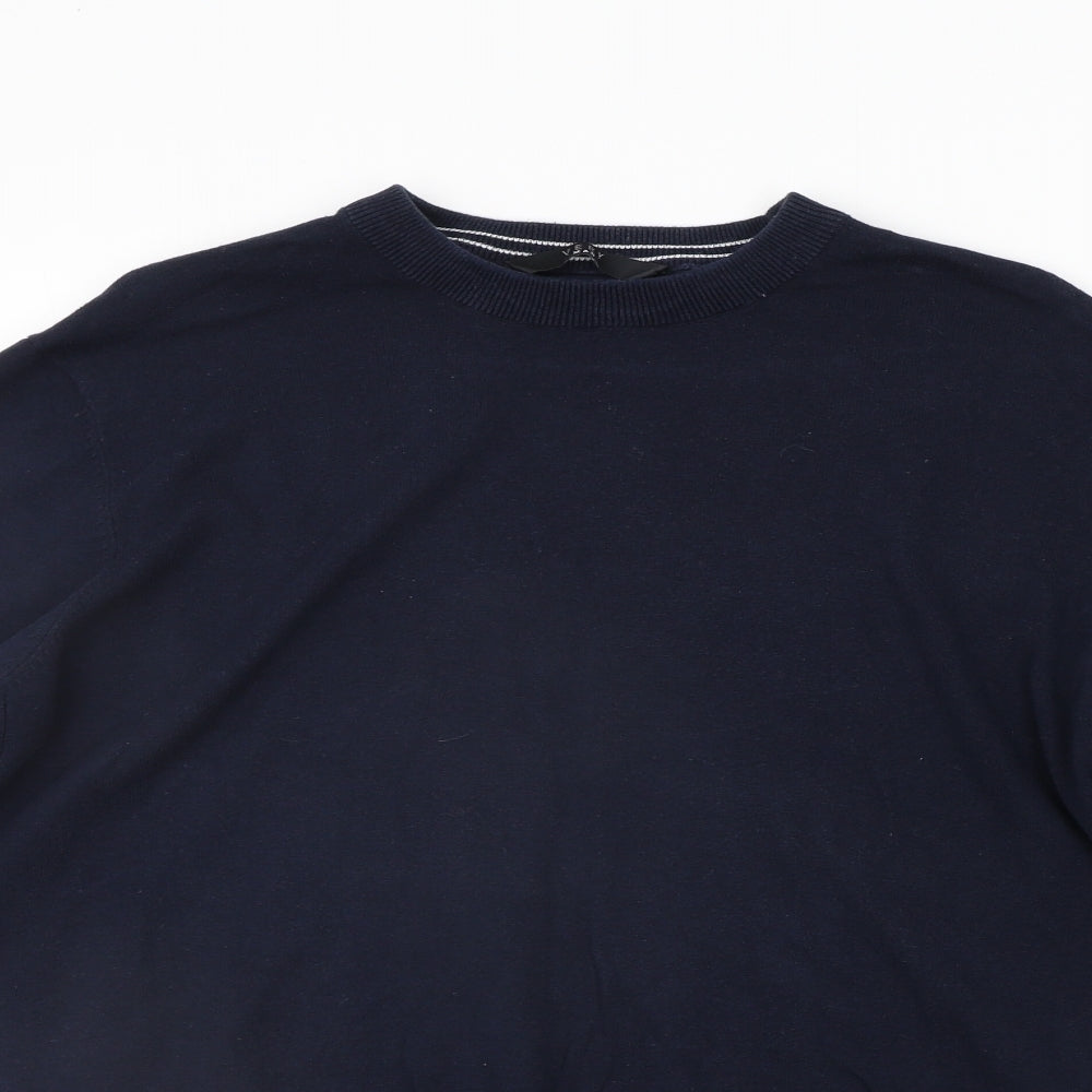 Very Mens Blue   Pullover Jumper Size L