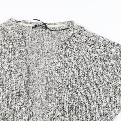 Womens UK Size S Atmosphere Grey Cardigan Jumper