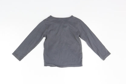 TU Girls Grey   Basic T-Shirt Size 18-24 Months